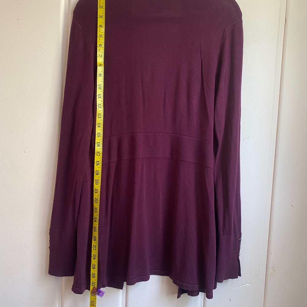 SALE White House Black Market Purple Sweater - Picture 4 of 6